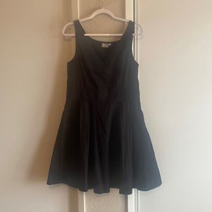 Black dress with pockets